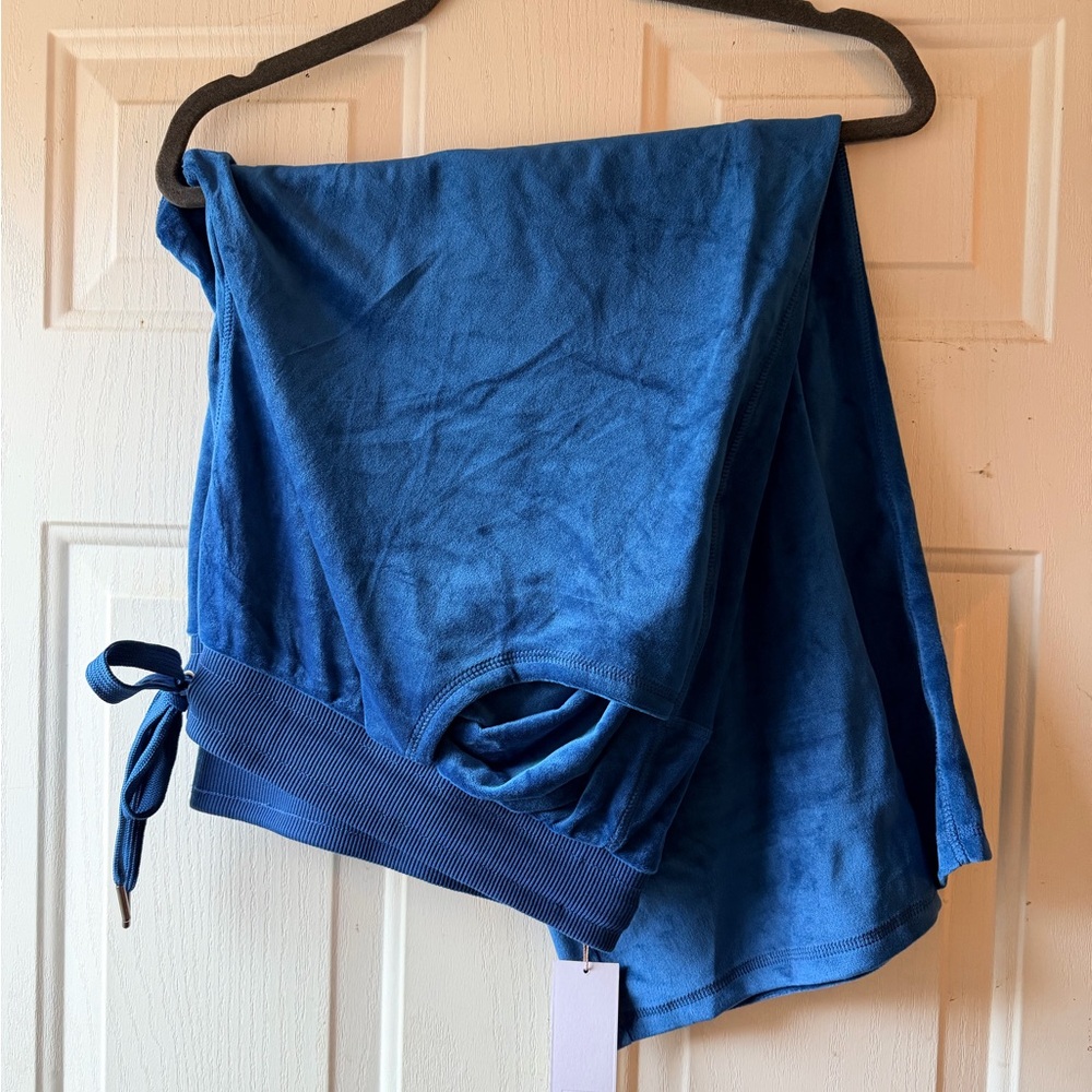 LuLaRoe Blue Cozy Crystal Joggers 3x